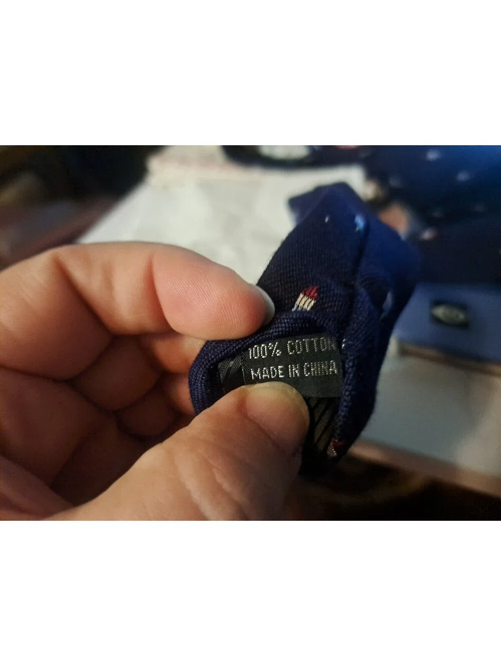 Aristo Ties Sydney Navy Blue 